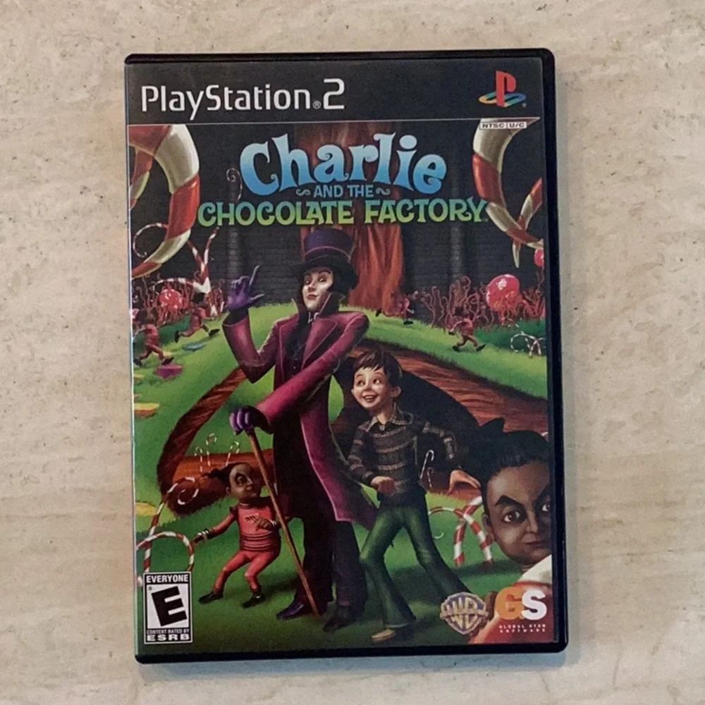 Charlie And The Chocolate Factory PlayStation 2 Game PS2 CIB Tested